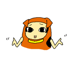 dog costume / INUYAMASAN sticker #1845156