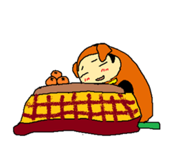 dog costume / INUYAMASAN sticker #1845159