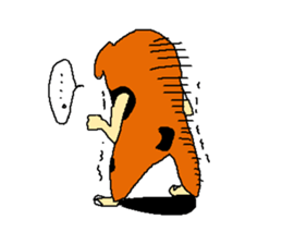 dog costume / INUYAMASAN sticker #1845160