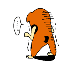 dog costume / INUYAMASAN sticker #1845160