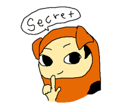 dog costume / INUYAMASAN sticker #1845170