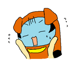 dog costume / INUYAMASAN sticker #1845172