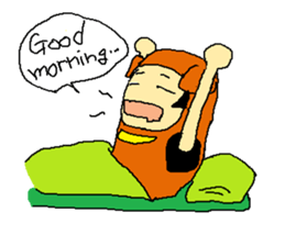 dog costume / INUYAMASAN sticker #1845173