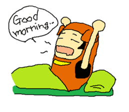 dog costume / INUYAMASAN sticker #1845173