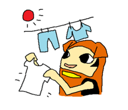 dog costume / INUYAMASAN sticker #1845179