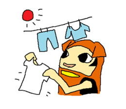 dog costume / INUYAMASAN sticker #1845179