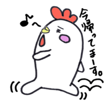 Gathering of animals (chickens answer) sticker #1845198