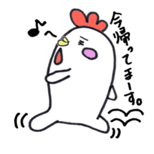 Gathering of animals (chickens answer) sticker #1845198