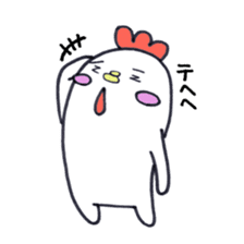 Gathering of animals (chickens answer) sticker #1845206