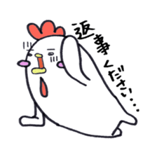 Gathering of animals (chickens answer) sticker #1845214