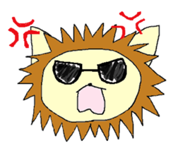 LION of sunglasses  and MOUSE sticker #1845305