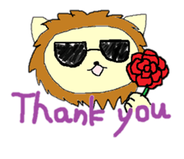 LION of sunglasses  and MOUSE sticker #1845309