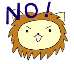 LION of sunglasses  and MOUSE sticker #1845312