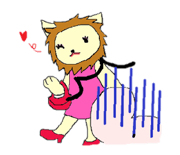 LION of sunglasses  and MOUSE sticker #1845336