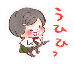 Brass Band Club -for swing girls- sticker #1845346