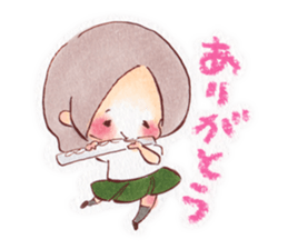 Brass Band Club -for swing girls- sticker #1845358