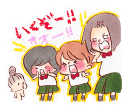 Brass Band Club -for swing girls- sticker #1845365