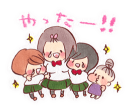 Brass Band Club -for swing girls- sticker #1845379