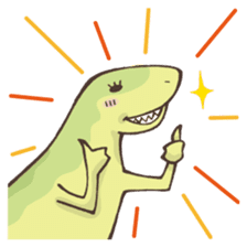 Dinosaurs of loose character sticker #1845544