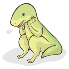 Dinosaurs of loose character sticker #1845554