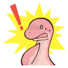 Dinosaurs of loose character sticker #1845556