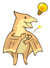 Dinosaurs of loose character sticker #1845560
