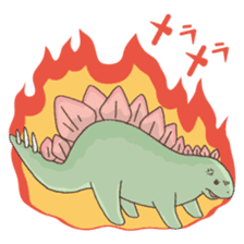 Dinosaurs of loose character sticker #1845562