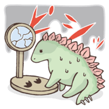 Dinosaurs of loose character sticker #1845570