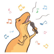Dinosaurs of loose character sticker #1845577