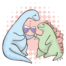 Dinosaurs of loose character sticker #1845579