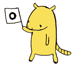Armadillo-kun sticker #1845636