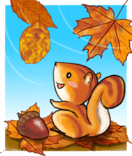 Autumn Animals sticker #1845942