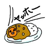 And his companions digital radish-kun sticker #1846476