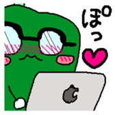 And his companions digital radish-kun sticker #1846489