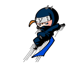 yai&boo ninja sticker #1846710