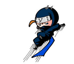 yai&boo ninja sticker #1846710