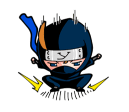 yai&boo ninja sticker #1846712