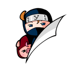 yai&boo ninja sticker #1846714