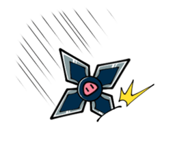 yai&boo ninja sticker #1846717