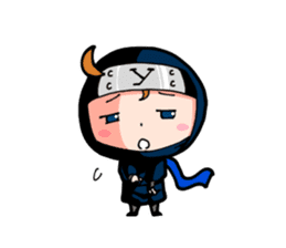 yai&boo ninja sticker #1846720