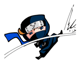 yai&boo ninja sticker #1846726