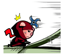 yai&boo ninja sticker #1846729