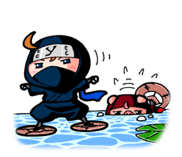 yai&boo ninja sticker #1846734