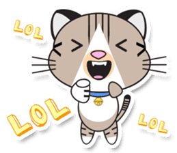 Sweet Cat : Whan Whan sticker #1846890