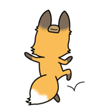Fox & Raccoon dog! sticker #1847228