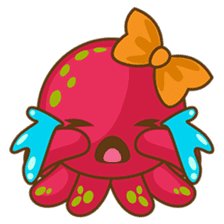 Ori, the cute sea octopus sticker #1847265