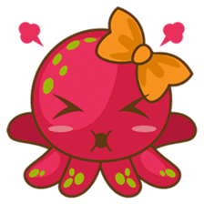 Ori, the cute sea octopus sticker #1847268