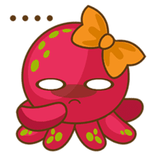 Ori, the cute sea octopus sticker #1847269