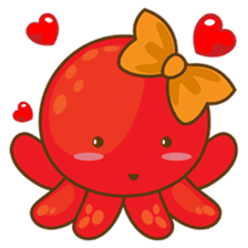 Ori, the cute sea octopus sticker #1847271
