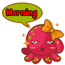 Ori, the cute sea octopus sticker #1847274